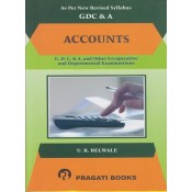 Pragati Books Accounts for GDCA and Other Co-operative and Departmental Examinations (New Revised Syllabus) by U. R. Belwale 